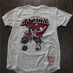 Mitchell & Ness Hardwood Classics White Tee